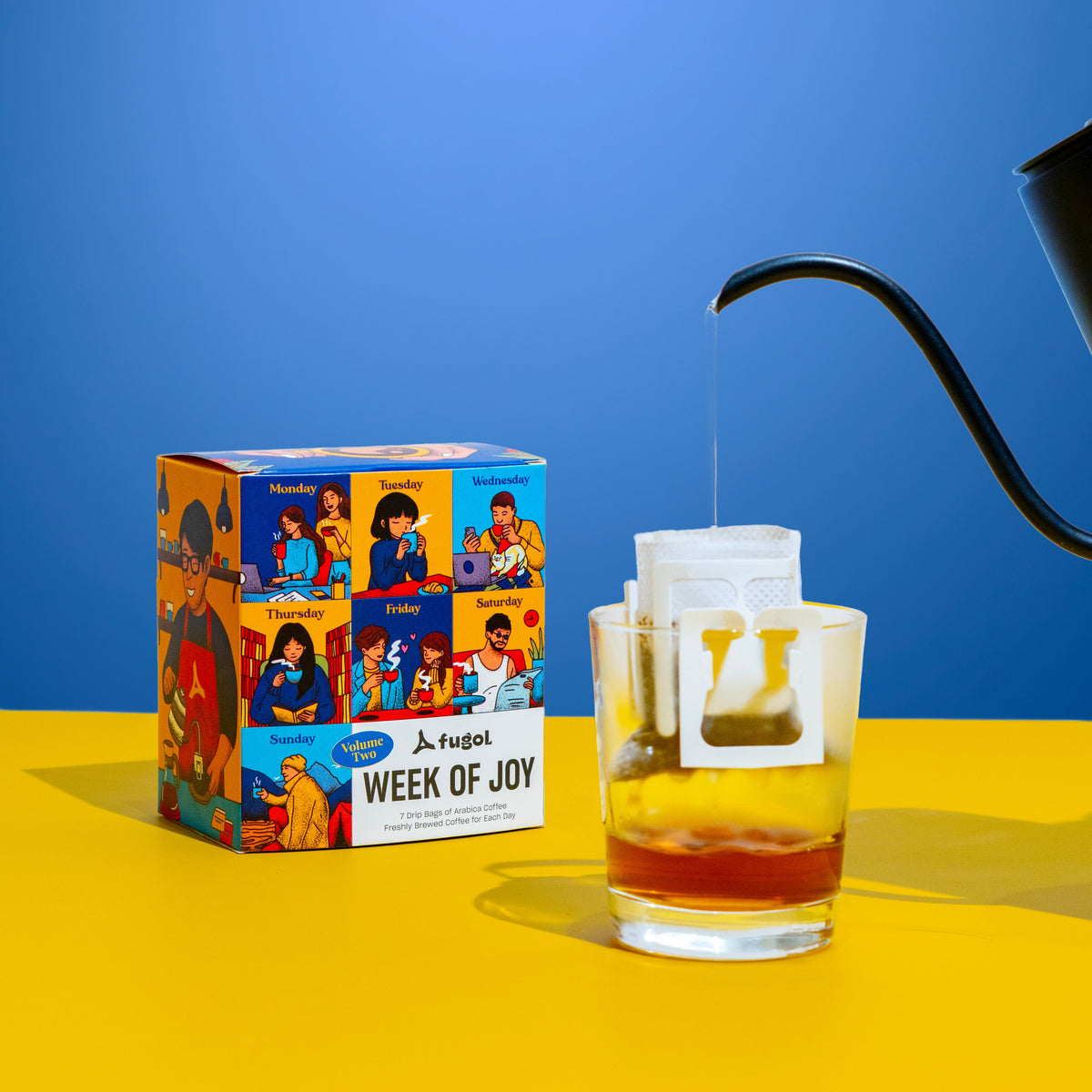 Week of Joy - Specialty Arabica Coffee Drip Bag (7 Origin)