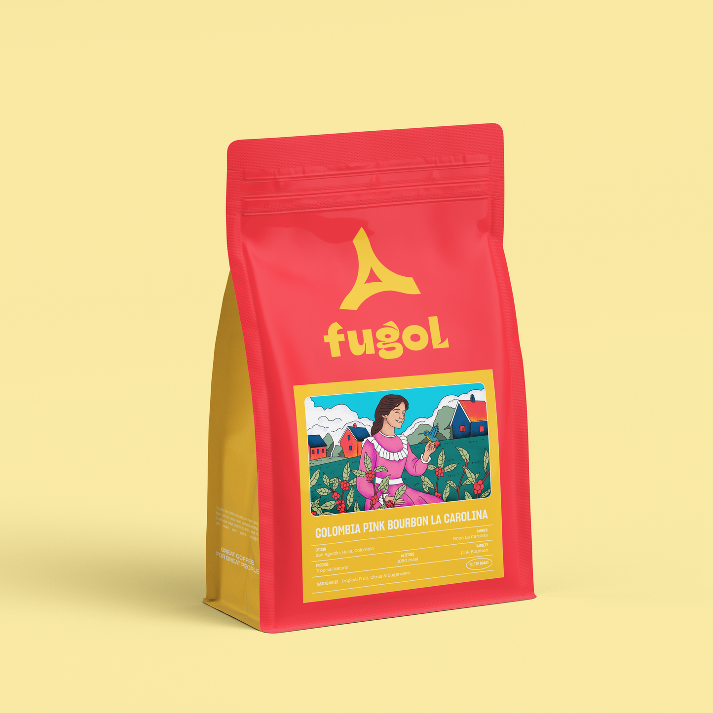 Colombia La Carolina Pink Bourbon