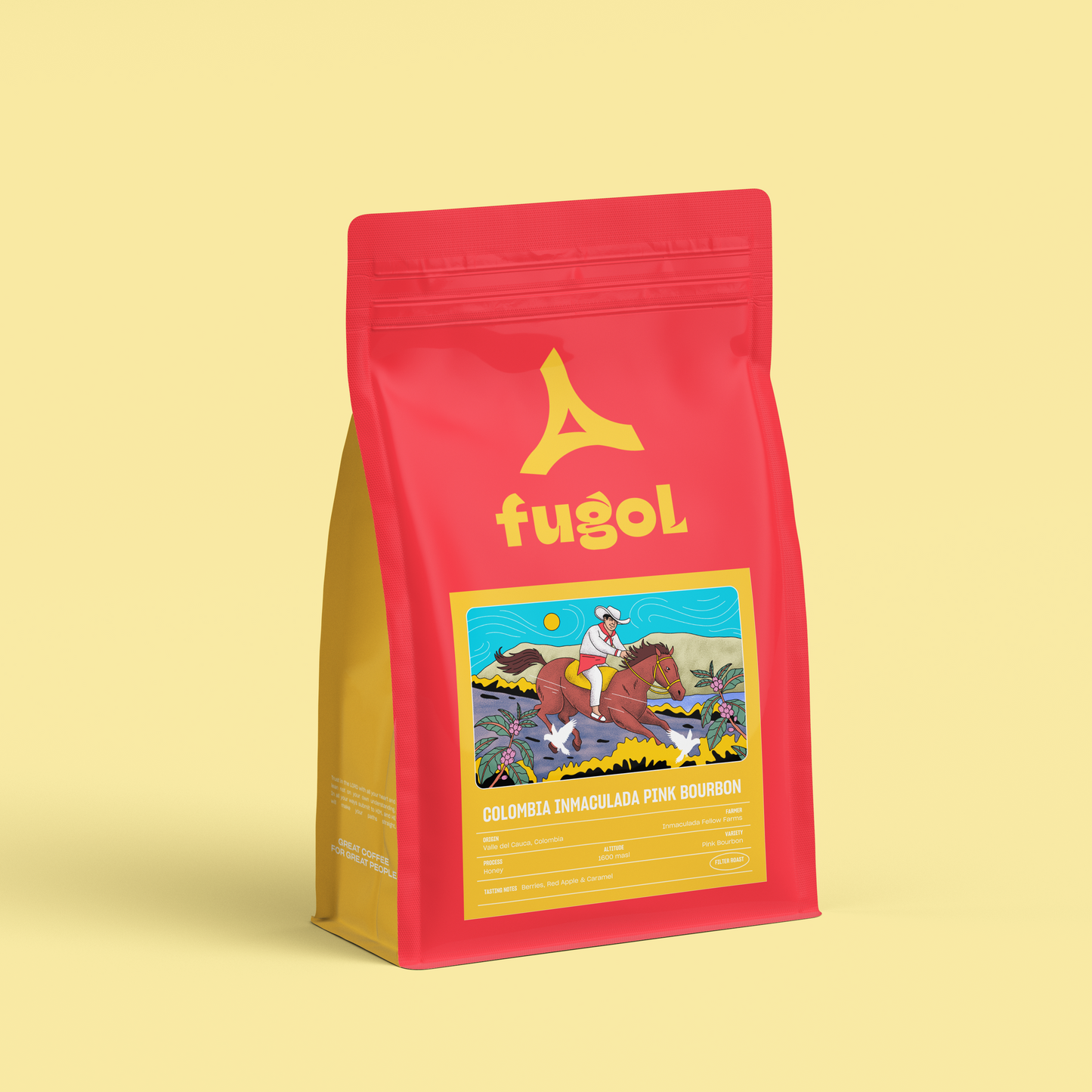 Colombia Inmaculada Pink Bourbon Honey