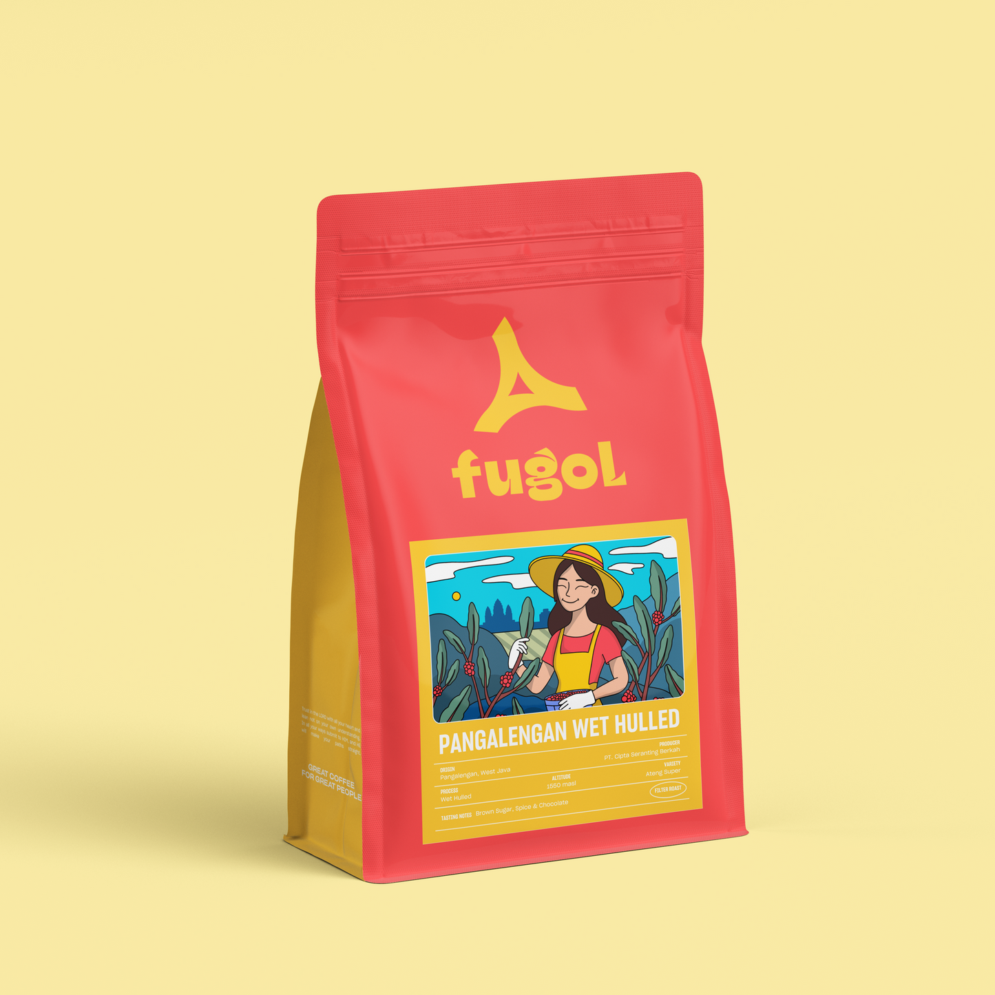 Pangalengan Wet Hulled